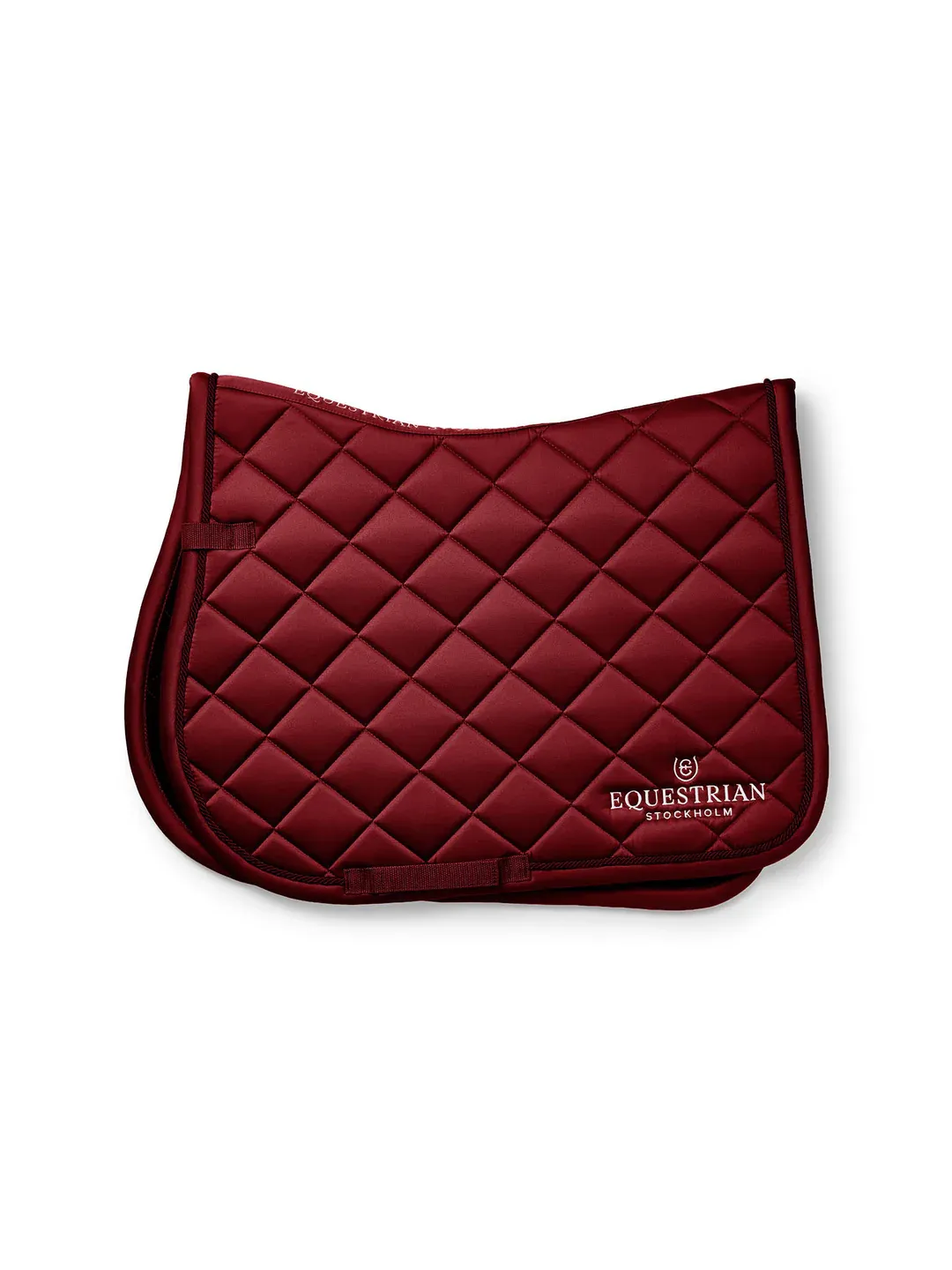 SET SOTTOSELLA E CUFFIA EQUESTRIAN STOCKHOLM FULL BORDEAUX