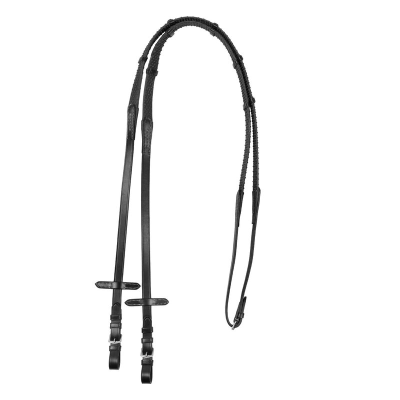 REDINI PER TESTIERA INGLESE CON FIBBIE NICHELATE PONY