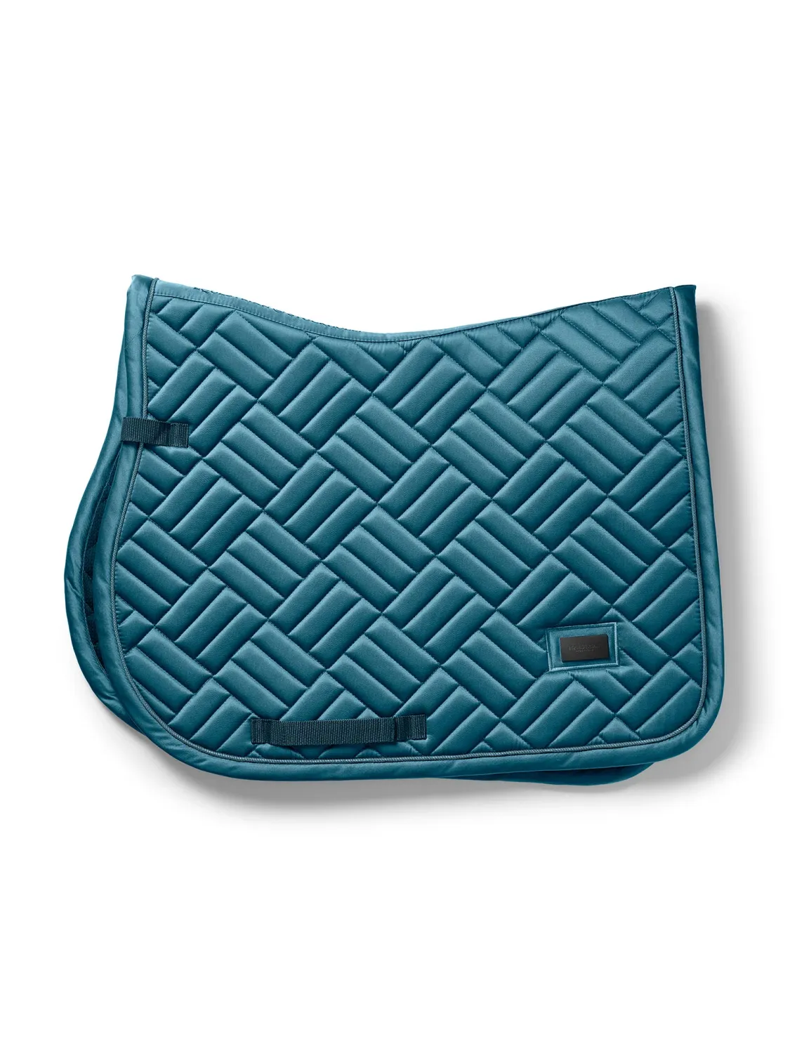 SET SOTTOSELLA E CUFFIA EQUESTRIAN STOCKHOLM TEAL BLUE FULL