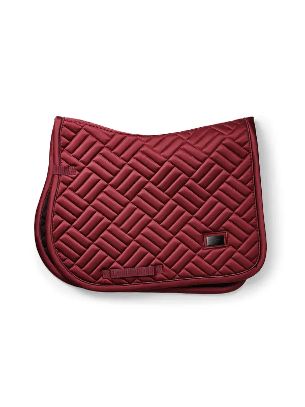 SET SOTTOSELLA E CUFFIA EQUESTRIAN STOCKHOLM BORDEAUX FULL
