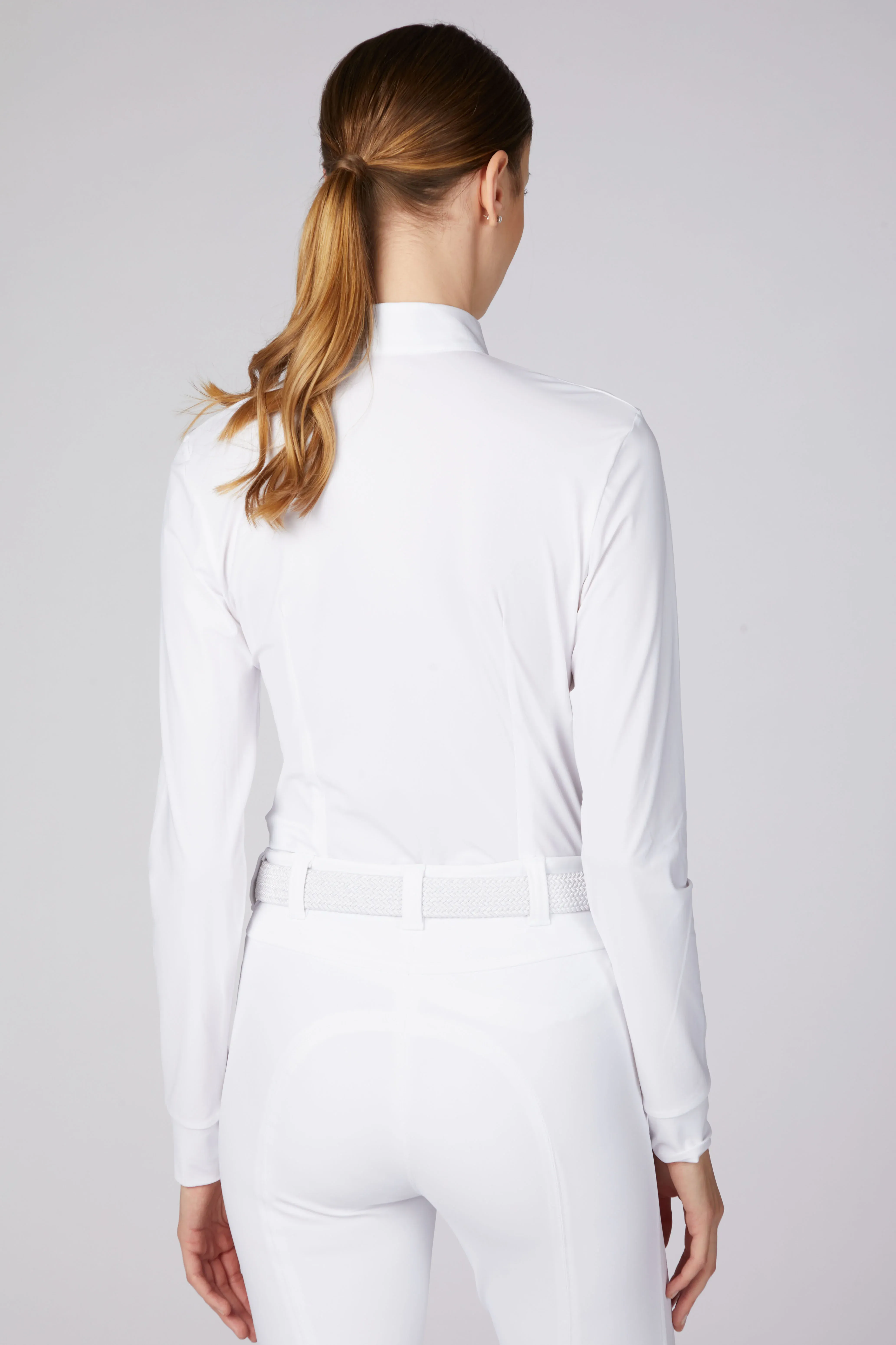 CALCIDE CAMICIA DA CONCORSO A MANICHE LUNGHE DA DONNA