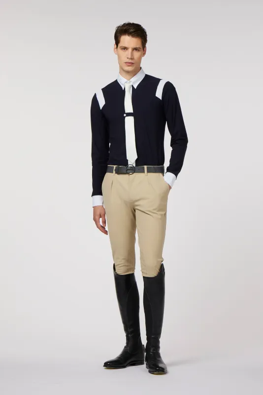 PANTALONI DA EQUITAZIONE STELVIO DA UOMO CON PRESA AL GINOCCHIO - TESSUTO TK
