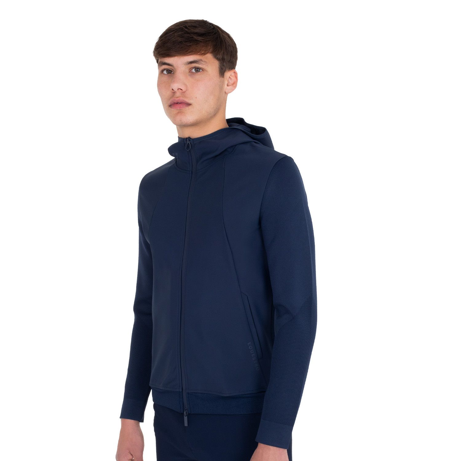 FELPA TECNICA UOMO CON CAPPUCCIO E INSERTI MICRO MESH FELPA TECNICA UOMO CON CAPPUCCIO E INSERTI MICRO MESH