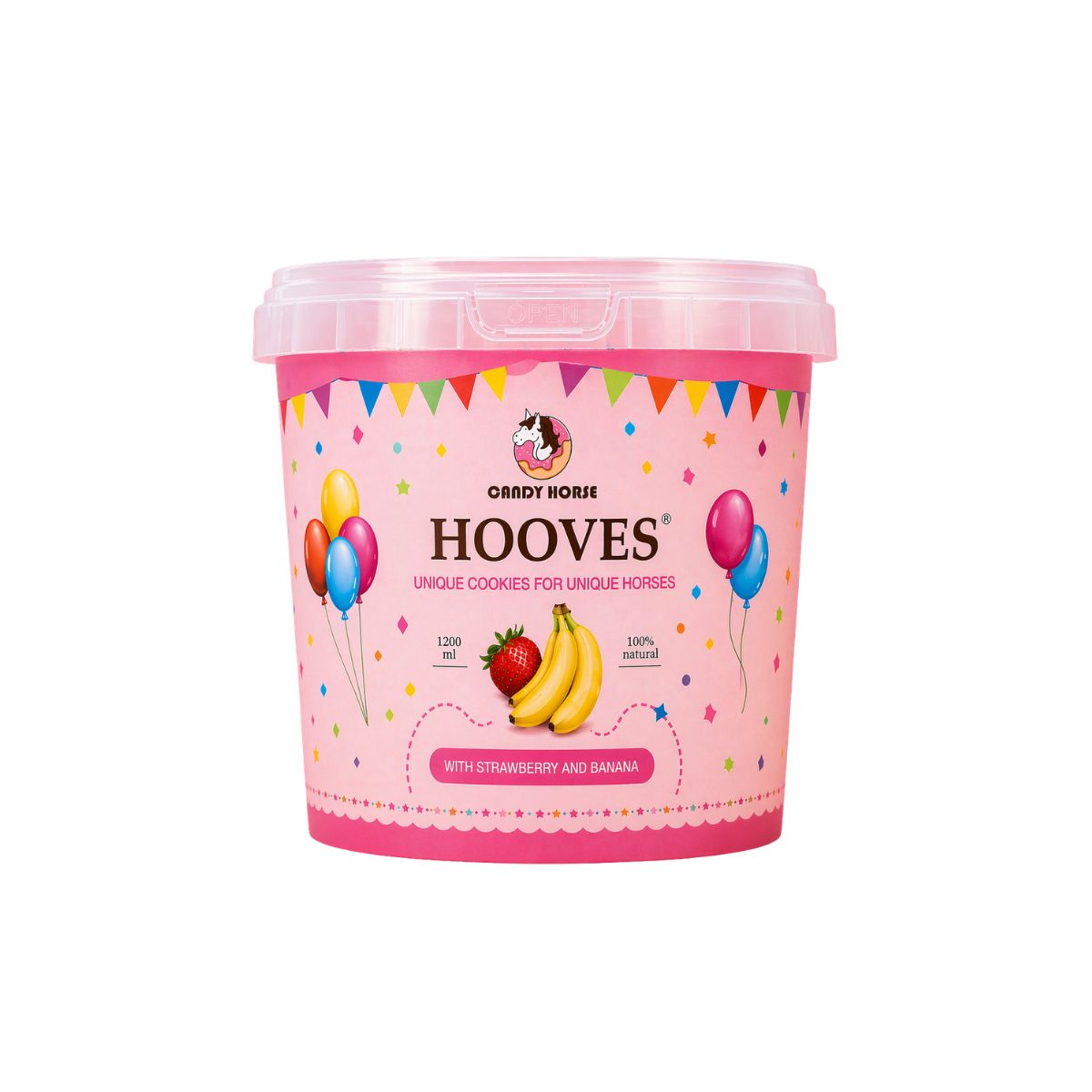 CANDY HORSE - BISCOTTI PER CAVALLI FRAGOLA E BANANA