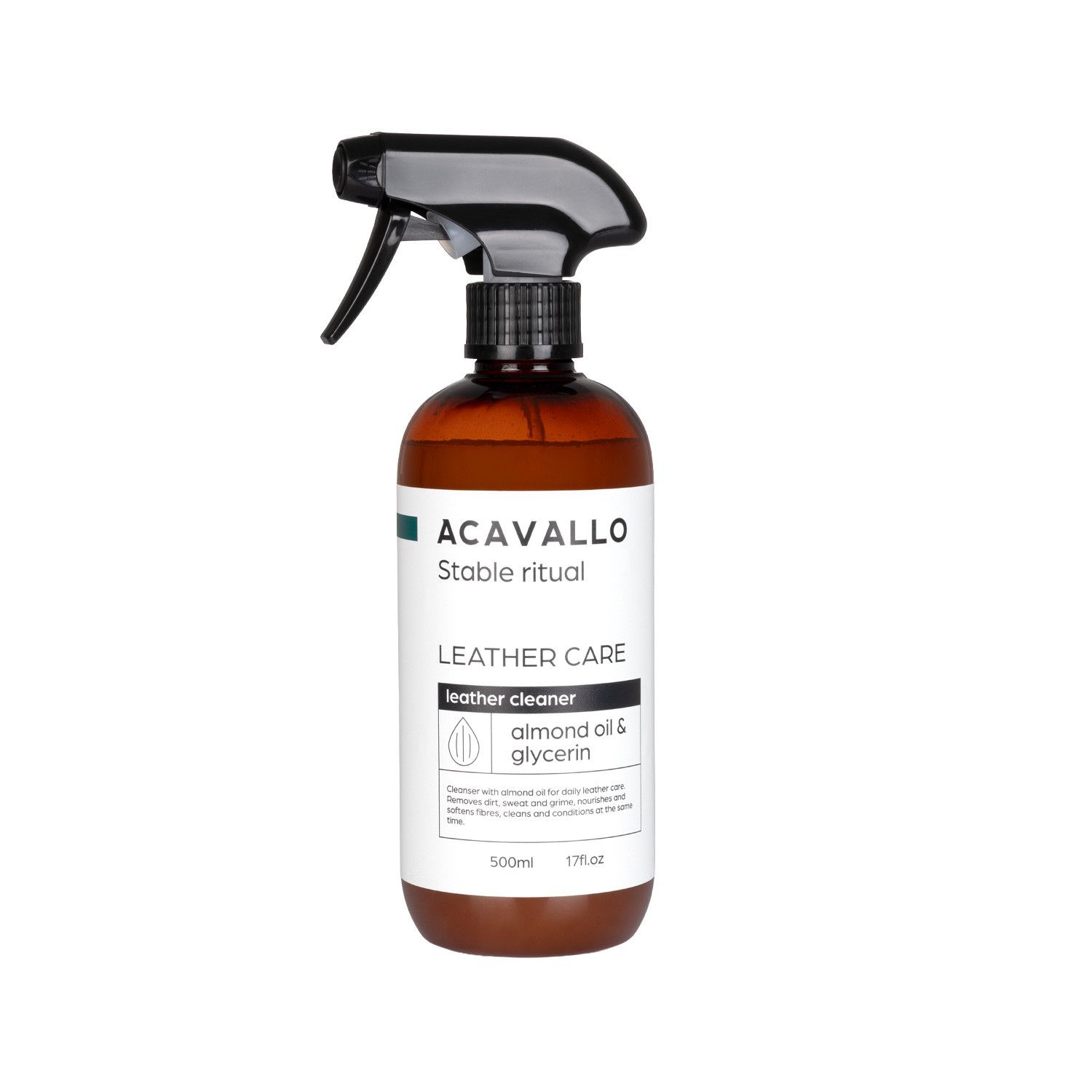 SAPONE PER IL CUOIO ALLA MANDORLA 500ML (GLICERINA)