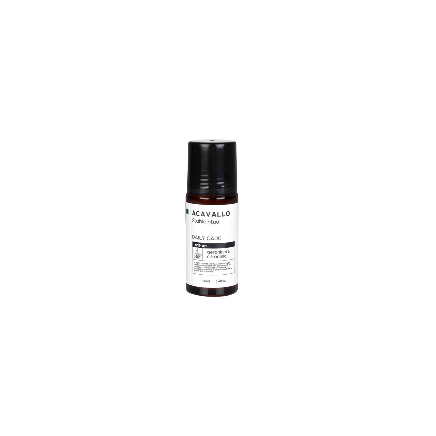 ROLL-ON CON CREMA AL GERANIO CITRONELLA E NEEM PER MUSO 100 ML