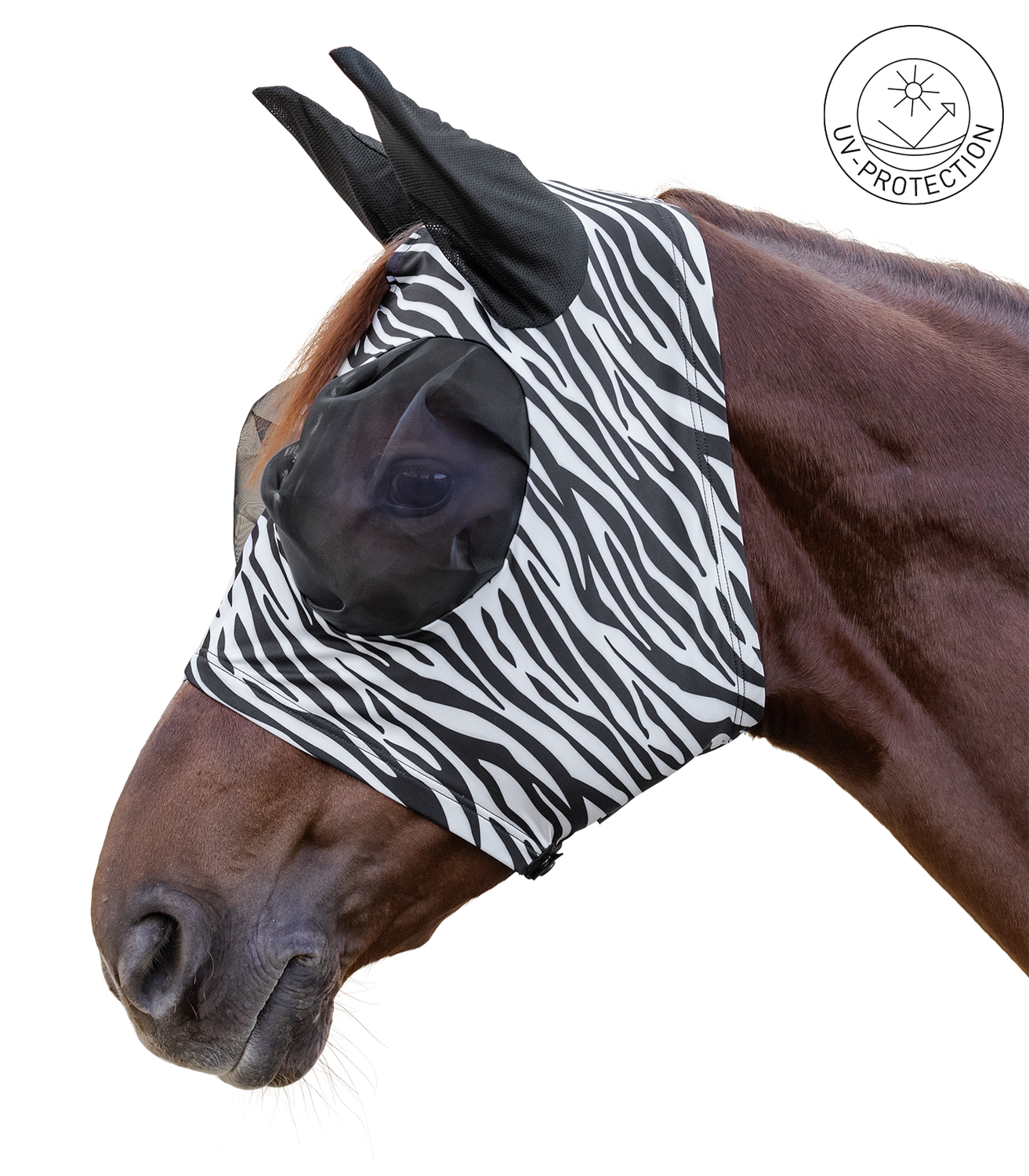 MASCHERA ANTIMOSCHE ZEBRATA PUCK