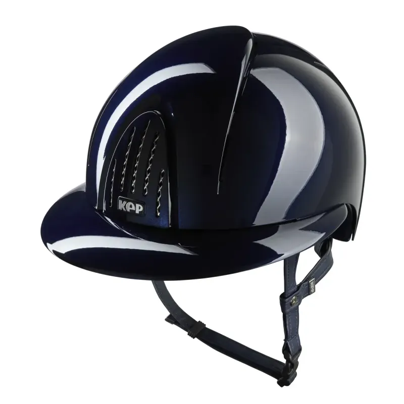 KEP ITALIA SMART NOVA METAL POLISH BLU VISIERA POLO