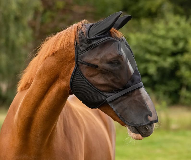 MASCHERA ANTIMOSCHE CON PARANASO REMOVIBILE
