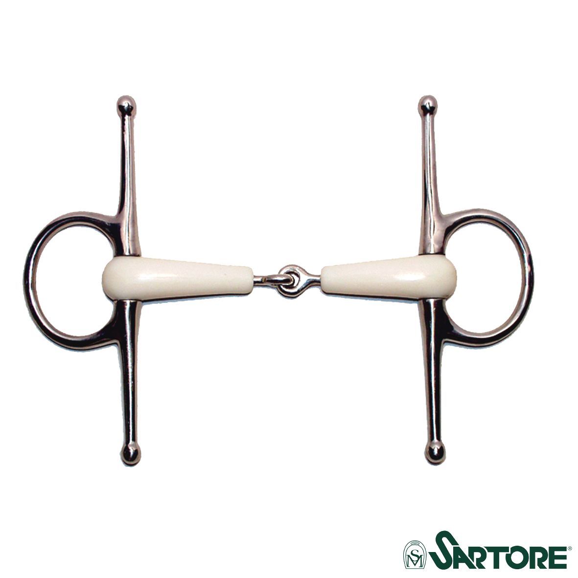 FILETTO AD ASTA INOX DA MM 20 SNODATO PLASTICA MM 135,CHIAMATA MM 165