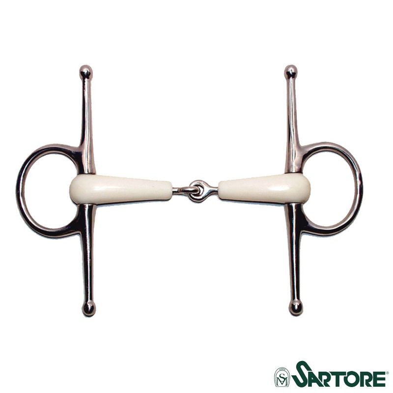FILETTO AD ASTA INOX DA MM 20 SNODATO PLASTICA MM 135,CHIAMATA MM 165
