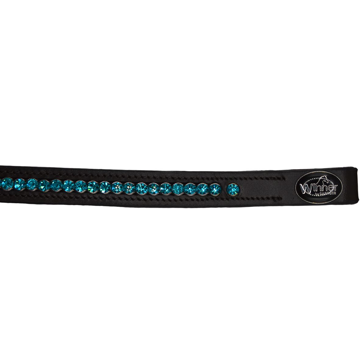 FRONTALINO CON STRASS TURCHESI FULL