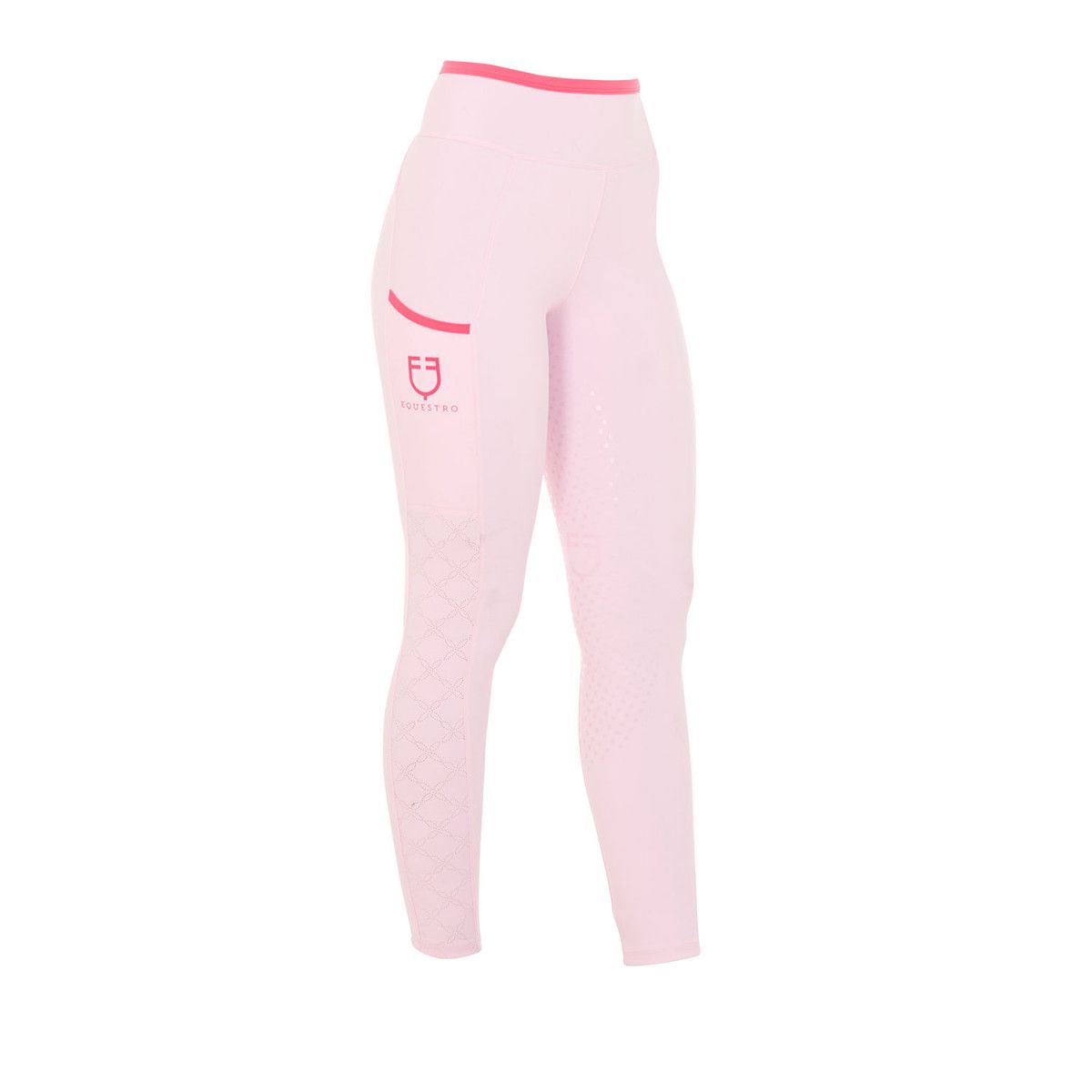 EQUESTRO LEGGINGS DONNA CON DECORAZIONI PERFORATE EQUESTRO LEGGINGS DONNA CON DECORAZIONI PERFORATE