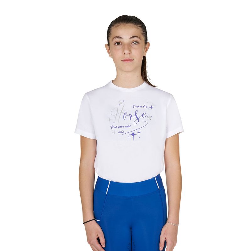 T-SHIRT BAMBINA DREAM BIG IN COTONE CON STAMPA T-SHIRT BAMBINA DREAM BIG IN COTONE CON STAMPA