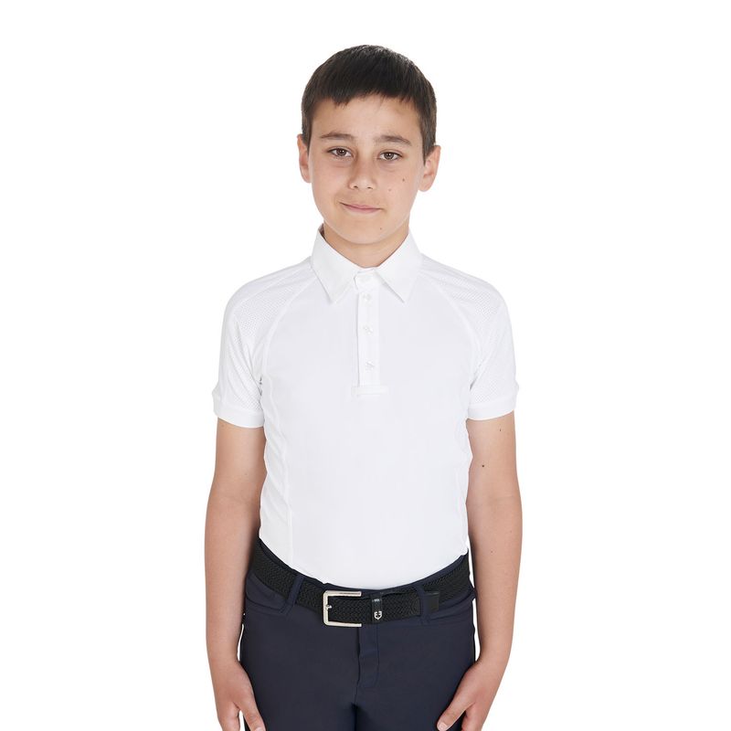 POLO BAMBINO DA CONCORSO SLIM FIT QUATTRO BOTTONI POLO BAMBINO DA CONCORSO SLIM FIT QUATTRO BOTTONI