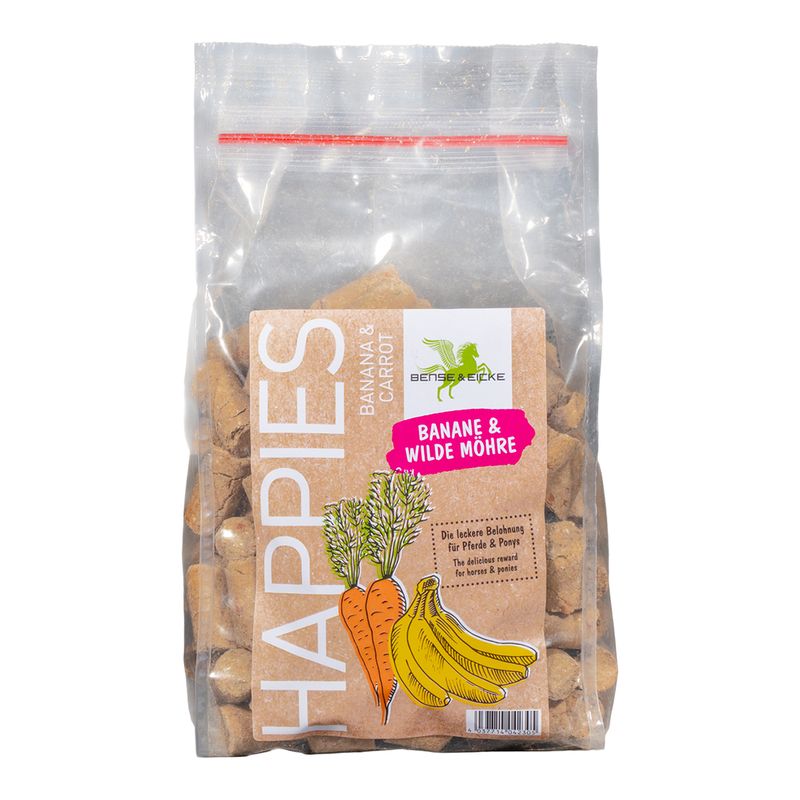HAPPIES B&E BANANA E CAROTA DA 1000 G