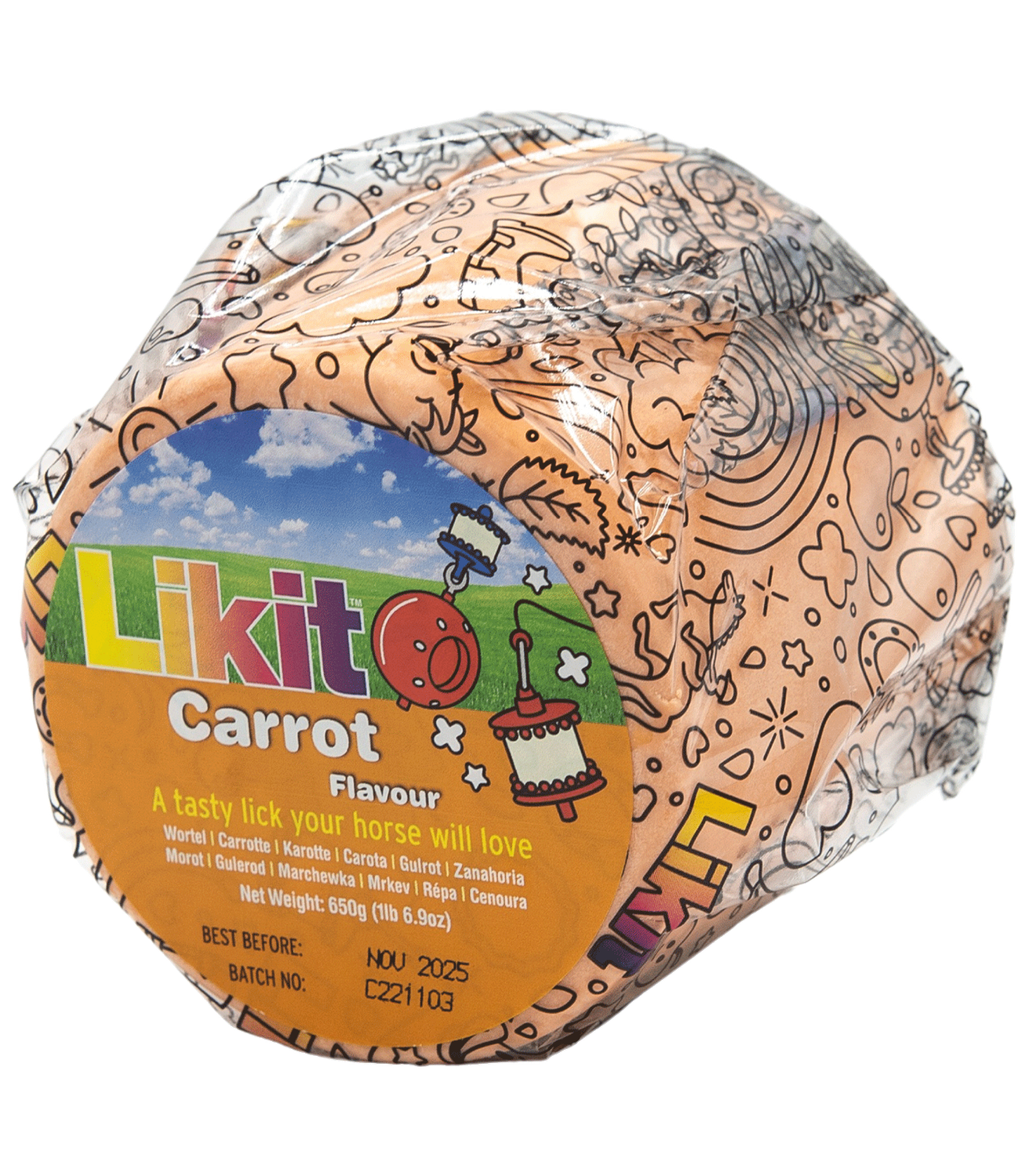LIKIT 625 G CAROTA LIKIT 625 G CAROTA