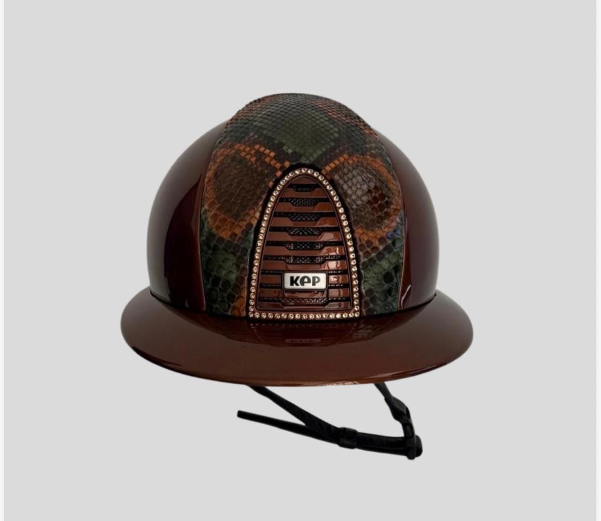 KEP ITALIA METAL BRONZE EMERALD GLOSSY PITONE