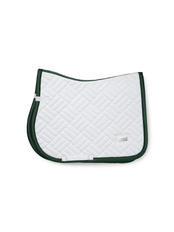 SET SOTTOSELLA + CUFFIA EQUESTRIAN STOCKHOLM MODERN WHITE FULL