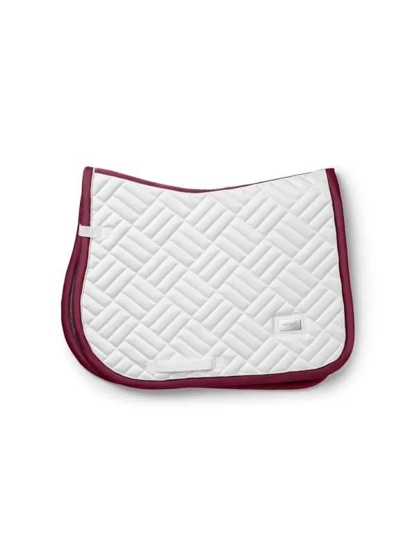 SET SOTTOSELLA + CUFFIA EQUESTRIAN STOCKHOLM MERLOT FULL