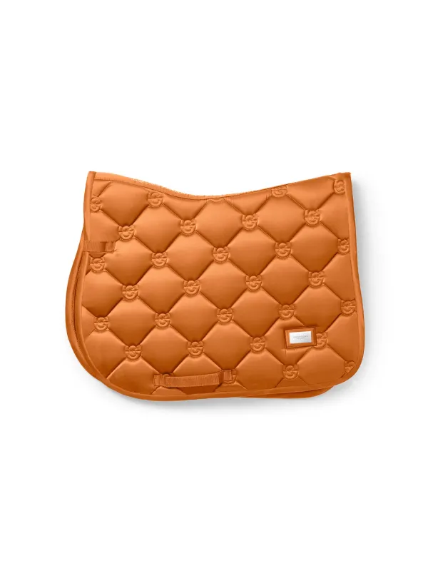 SET SOTTOSELLA + CUFFIA EQUESTRIAN STOCKHOLM CHESTNUT FULL