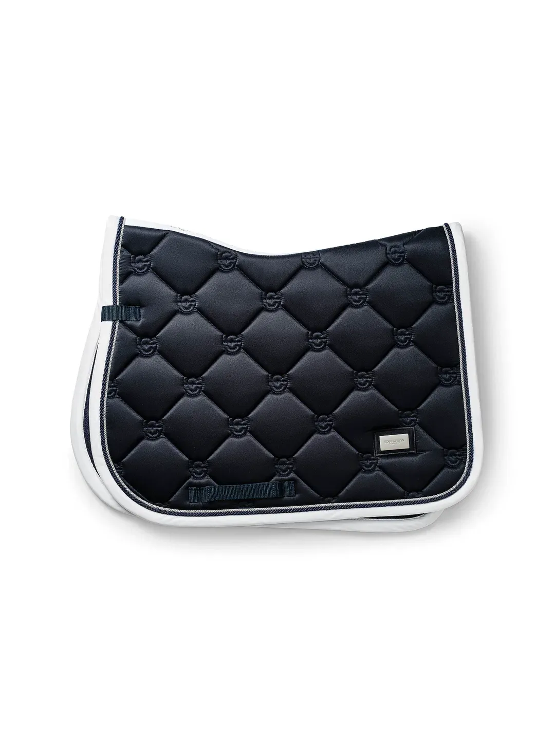 SET SOTTOSELLA + CUFFIA EQUESTRIAN STOCKHOLM MIDNIGHT WHITE FULL SET SOTTOSELLA + CUFFIA EQUESTRIAN STOCKHOLM MIDNIGHT WHITE FULL