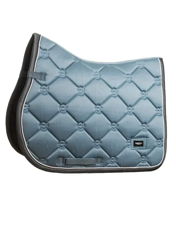 SET SOTTOSELLA + CUFFIA EQUESTRIAN STOCKHOLM STEEL BLUE FULL SET SOTTOSELLA + CUFFIA EQUESTRIAN STOCKHOLM STEEL BLUE FULL