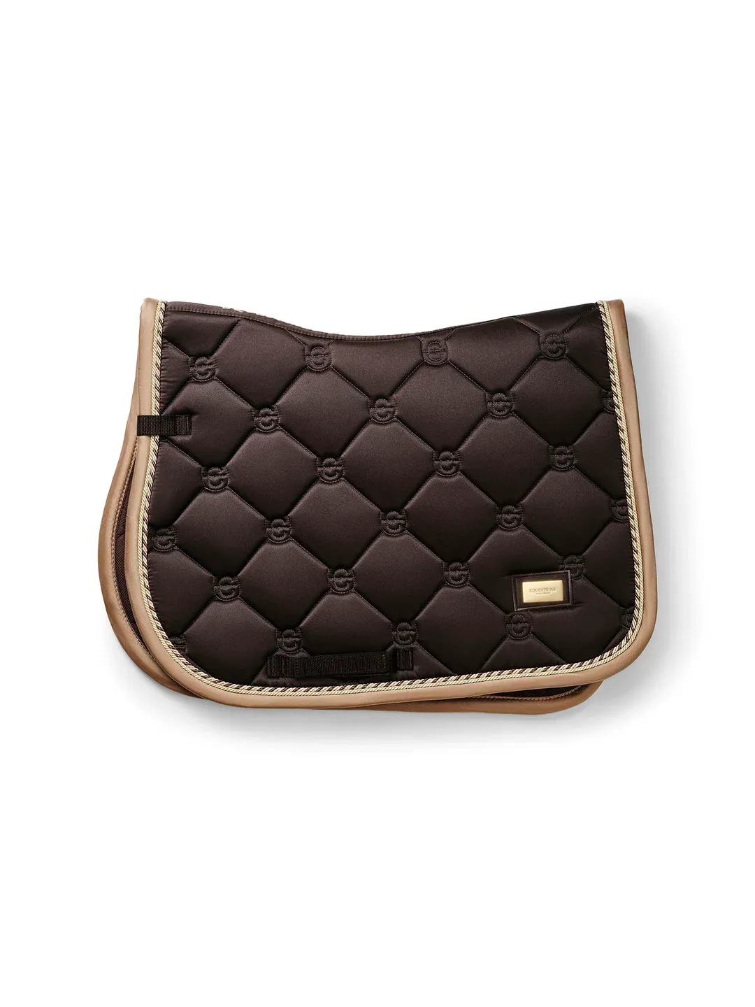 SET SOTTOSELLA + CUFFIA EQUESTRIAN STOCKHOLM GOLDEN BROWN FULL SET SOTTOSELLA + CUFFIA EQUESTRIAN STOCKHOLM GOLDEN BROWN FULL
