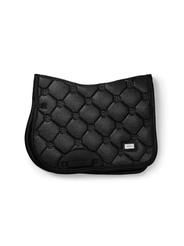 SET SOTTOSELLA + CUFFIA EQUESTRIAN STOCKHOLM GLIMMER BLACK FULL