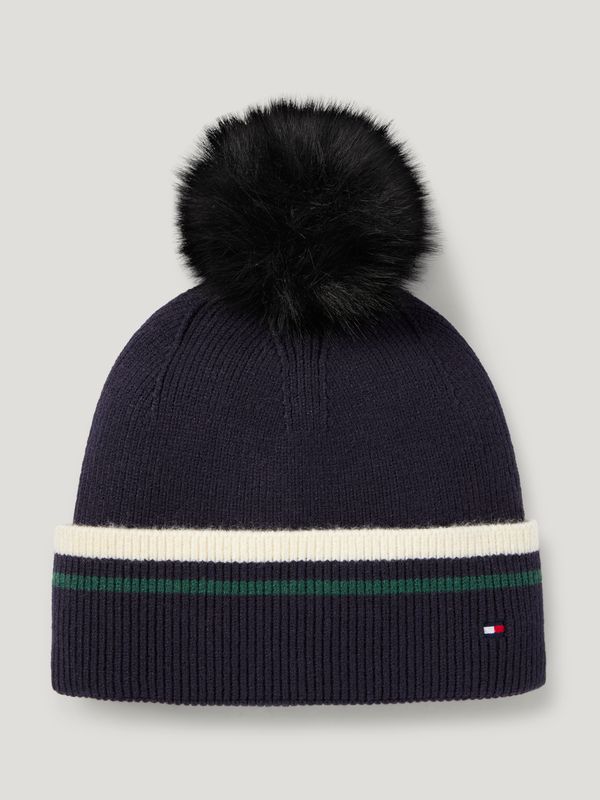 DEAN - CAPPELLINO POM POM TOMMY HILFIGER TAGLIA UNICA