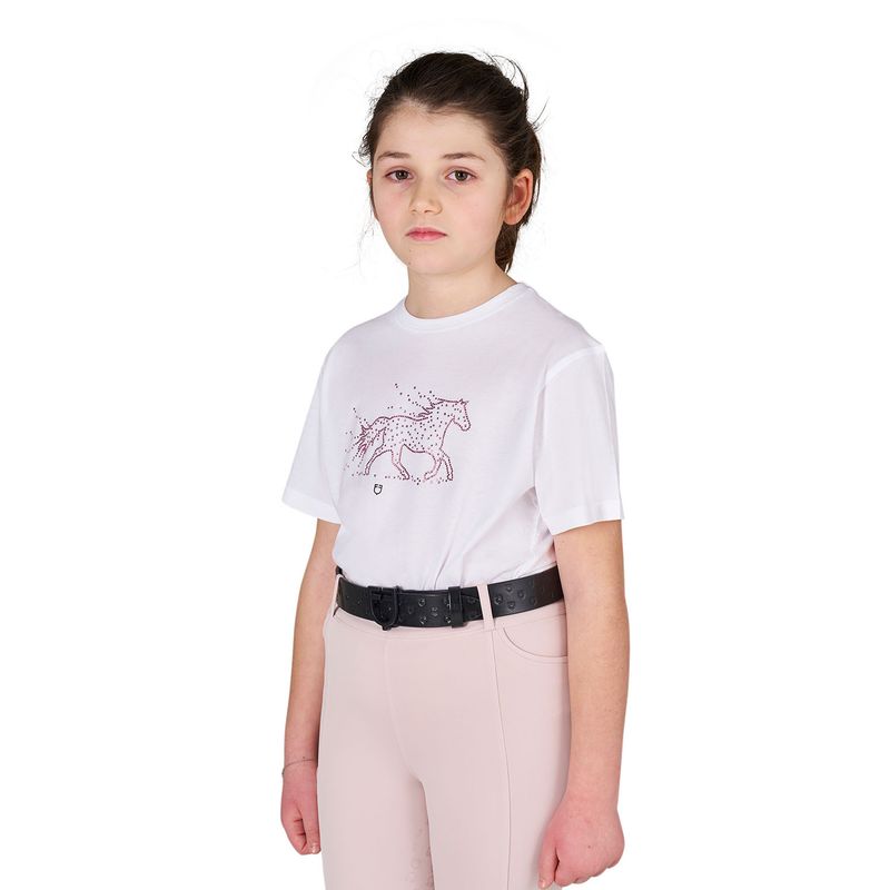 T-SHIRT IN COTONE STONE HORSE PER BAMBINA