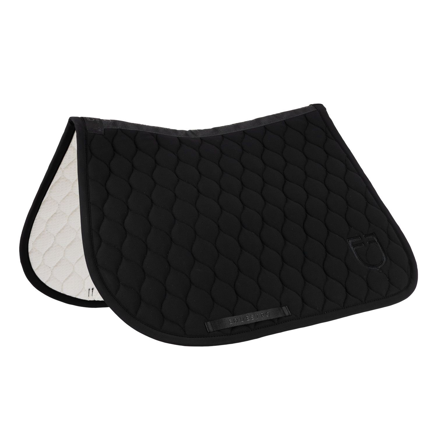 SET SOTTOSELLA + CUFFIA EQUESTRO FULL ONION BLACK