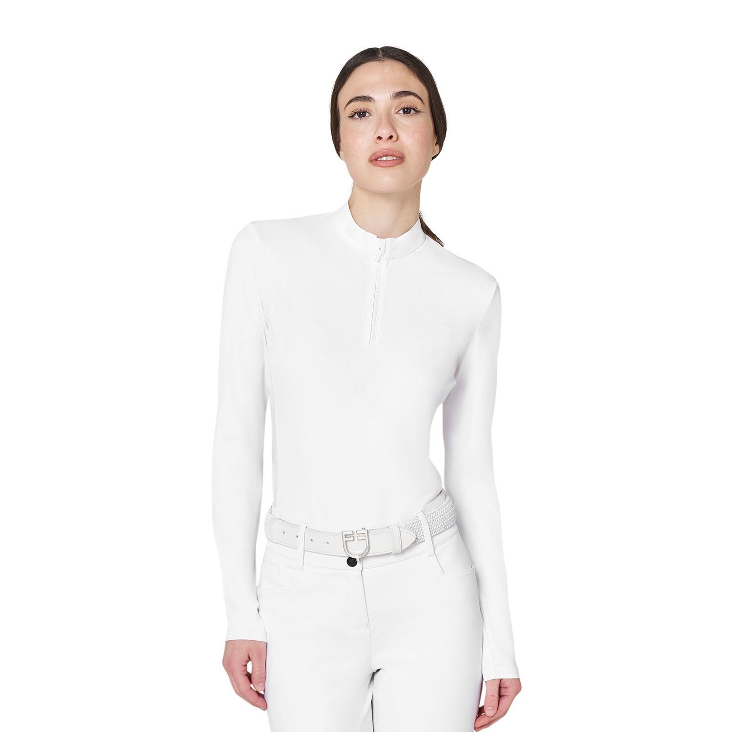 POLO DA GARA BASIC DONNA CON INSERTI IN MESH POLO DA GARA BASIC DONNA CON INSERTI IN MESH