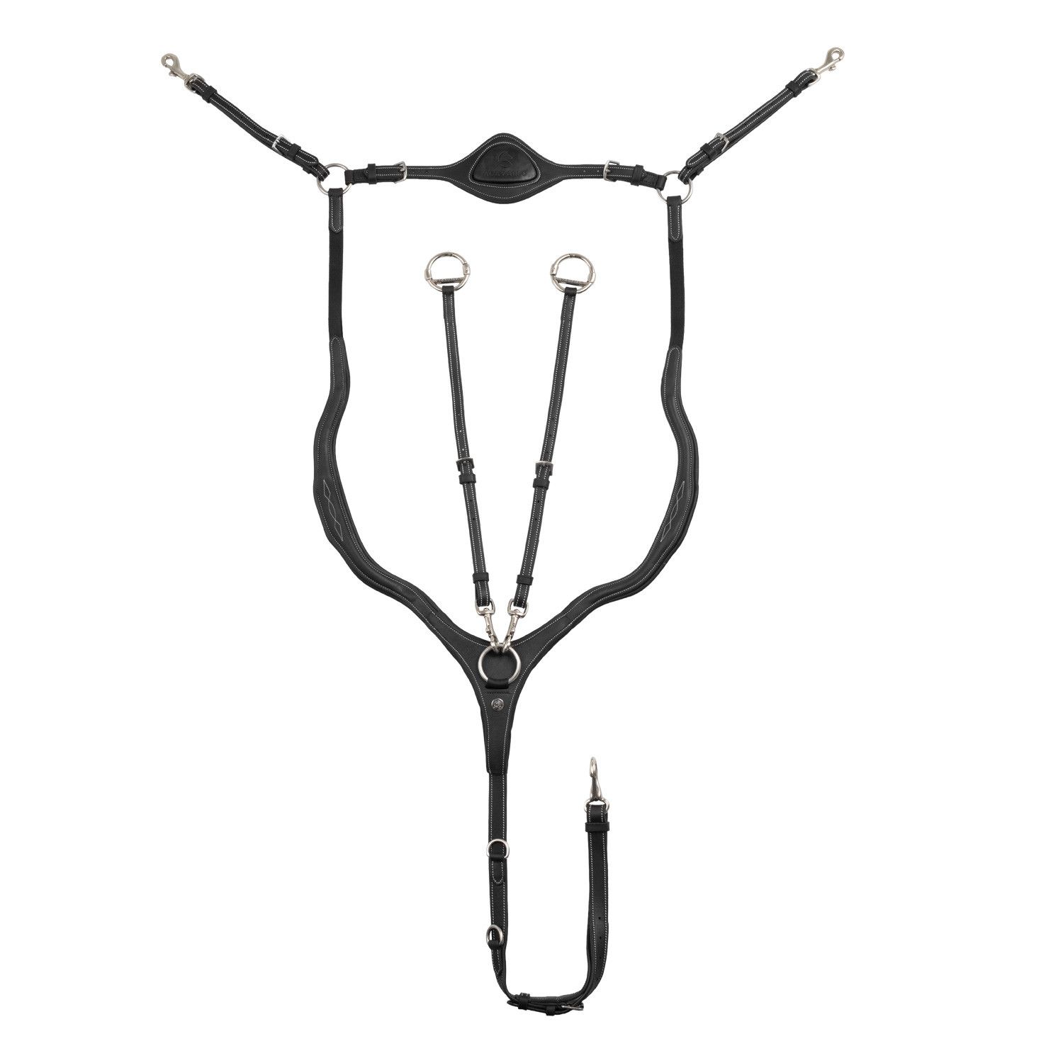 PETTORALE ANATOMICO ACAVALLO CON CUCITURE RICAMATE PETTORALE ANATOMICO ACAVALLO CON CUCITURE RICAMATE
