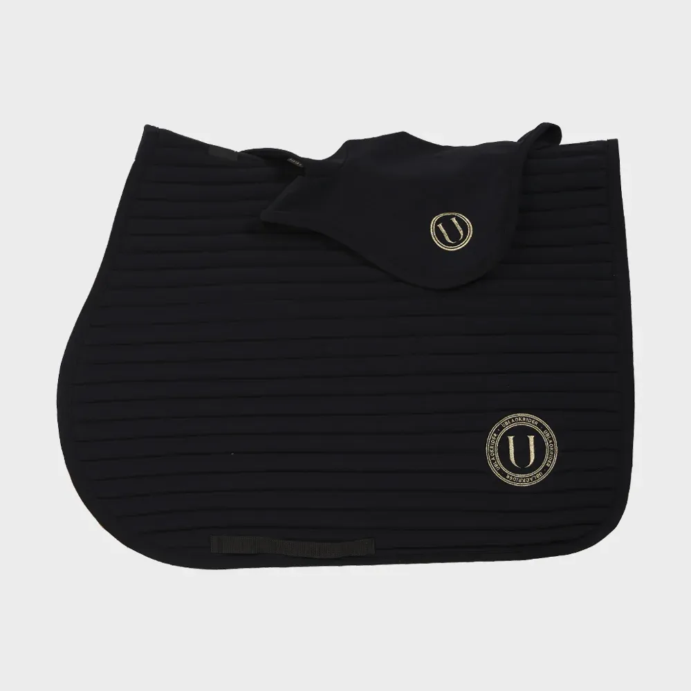 SET SOTTOSELLA + CUFFIA UBLACK ELEGANCE BLACK FULL SET SOTTOSELLA + CUFFIA UBLACK ELEGANCE BLACK FULL