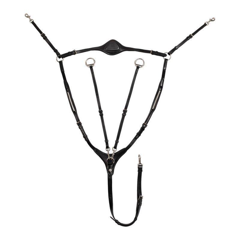 PETTORALE ACAVALLO CON INSERTO DECORATIVO CLINCHER