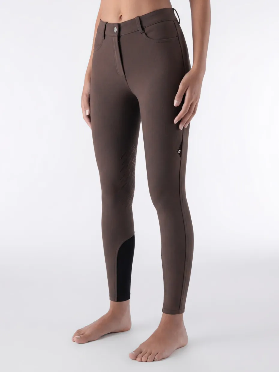 EQCORNEK - PANTALONI DA EQUITAZIONE DONNA CON GRIP AL GINOCCHIO EQCORNEK - PANTALONI DA EQUITAZIONE DONNA CON GRIP AL GINOCCHIO