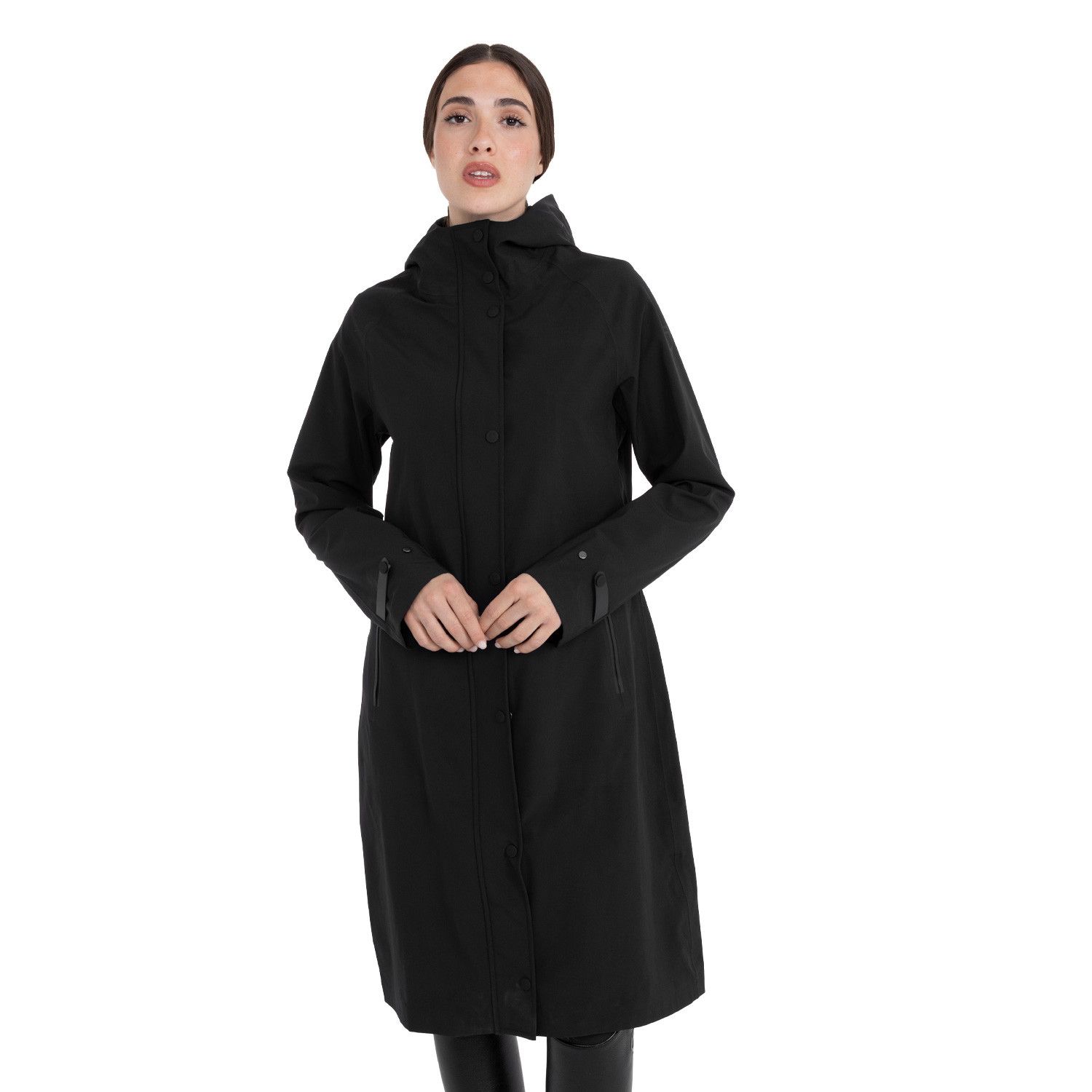 SOFTSHELL LUNGO DA DONNA CON APERTURA POSTERIORE SOFTSHELL LUNGO DA DONNA CON APERTURA POSTERIORE