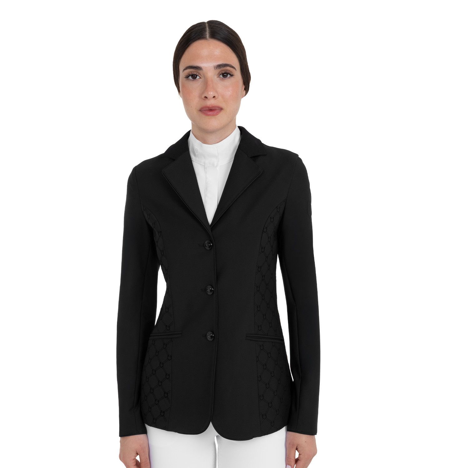 GIACCA DA CONCORSO DONNA MONOGRAM IN TESSUTO EFFETTO VELLUTO GIACCA DA CONCORSO DONNA MONOGRAM IN TESSUTO EFFETTO VELLUTO