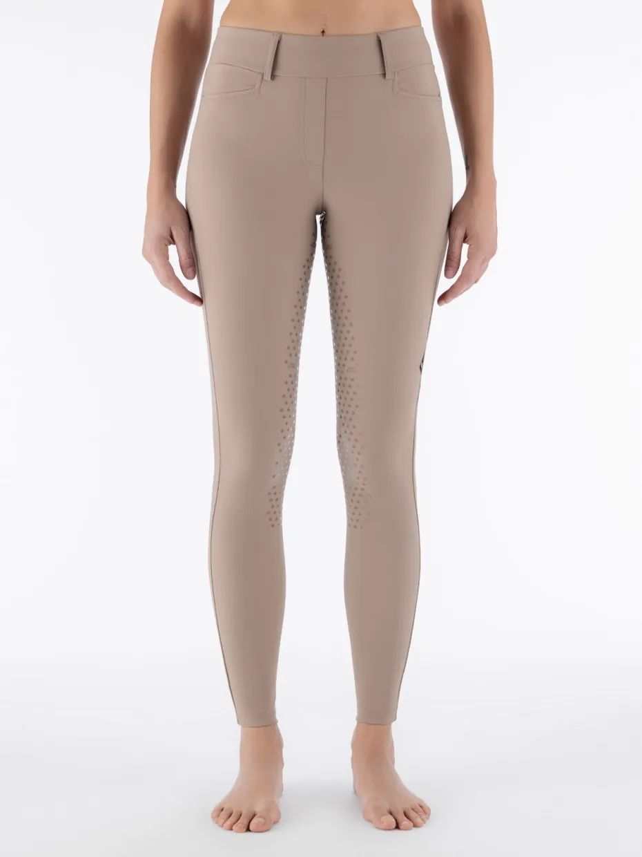 EQLEGGYFH - LEGGINGS DA EQUITAZIONE DONNA FULL GRIP EQLEGGYFH - LEGGINGS DA EQUITAZIONE DONNA FULL GRIP