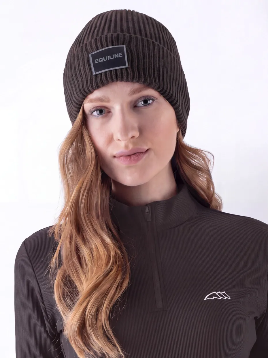 EQCAP - CAPPELLO LAVORATO A MAGLIA UNISEX EQCAP - CAPPELLO LAVORATO A MAGLIA UNISEX