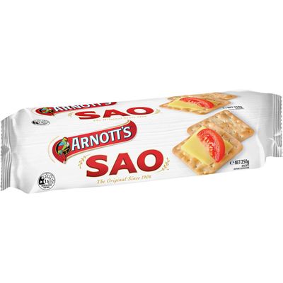 Arnott&#39;s carton de SAO 