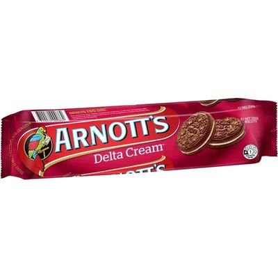 Arnott&#39;s carton de delta cream