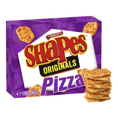 Arnott's Carton de Shapes pizza 