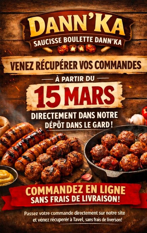 Dann'ka sans la livraison