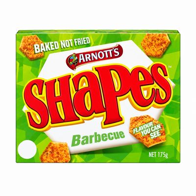 Arnott’s — Shapes BBQ Original Flavour · 175 g