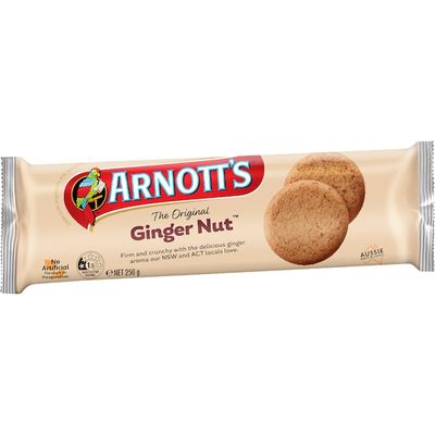 Arnott’s — Ginger Nut – NSW Variety · 250 g