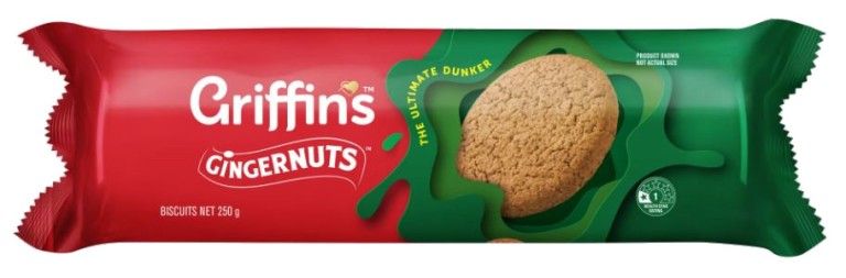 Griffin’s — Gingernuts · 250 g