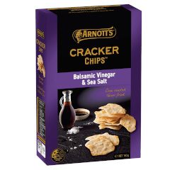 Arnott’s — Cracker Chips Balsamic Vinegar &amp; Sea Salt · 150 g