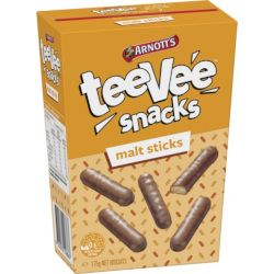 Arnott’s — Tee Vee Snacks Malt Sticks · 175 g
